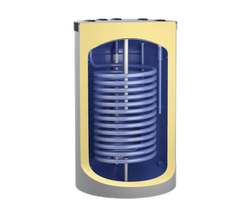 Podgrzewacz wody 150 L z wymiennikiem ciepła o dużej mocy